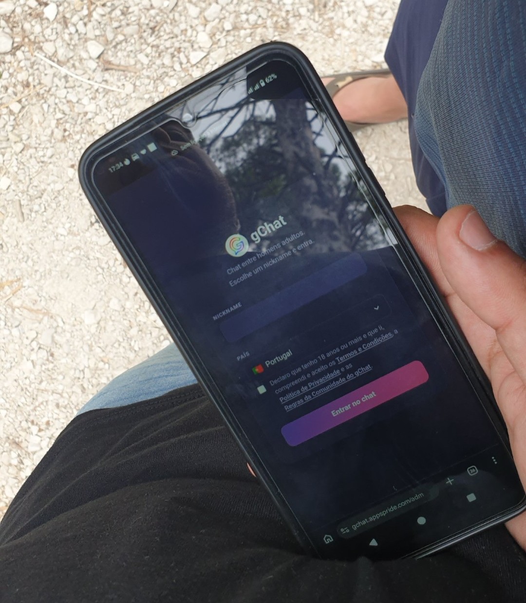 O ChatGay realizou o seu primeiro encontro de cruising em Monsanto