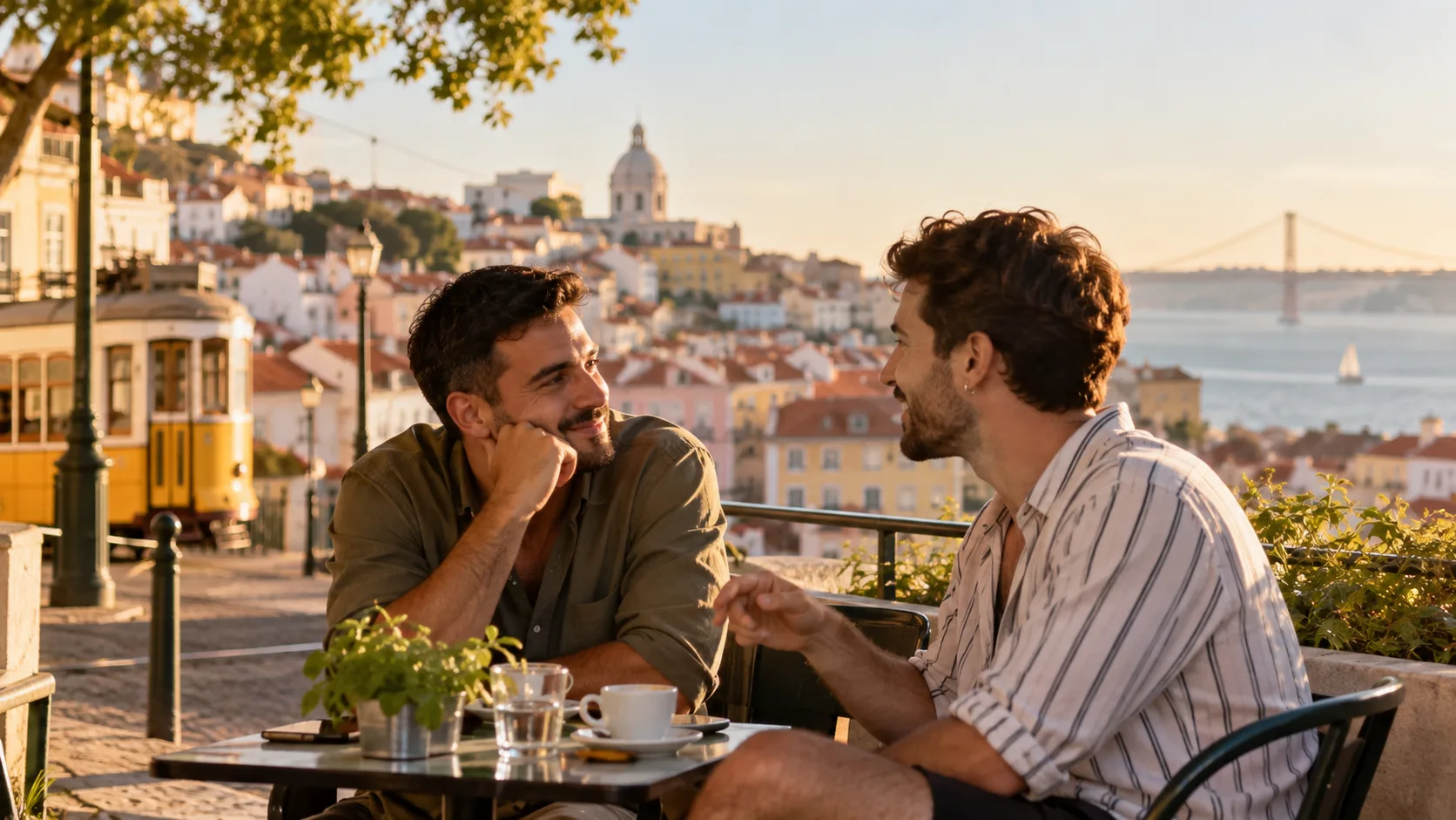 Chat gay em Lisboa: onde conversar com homens online