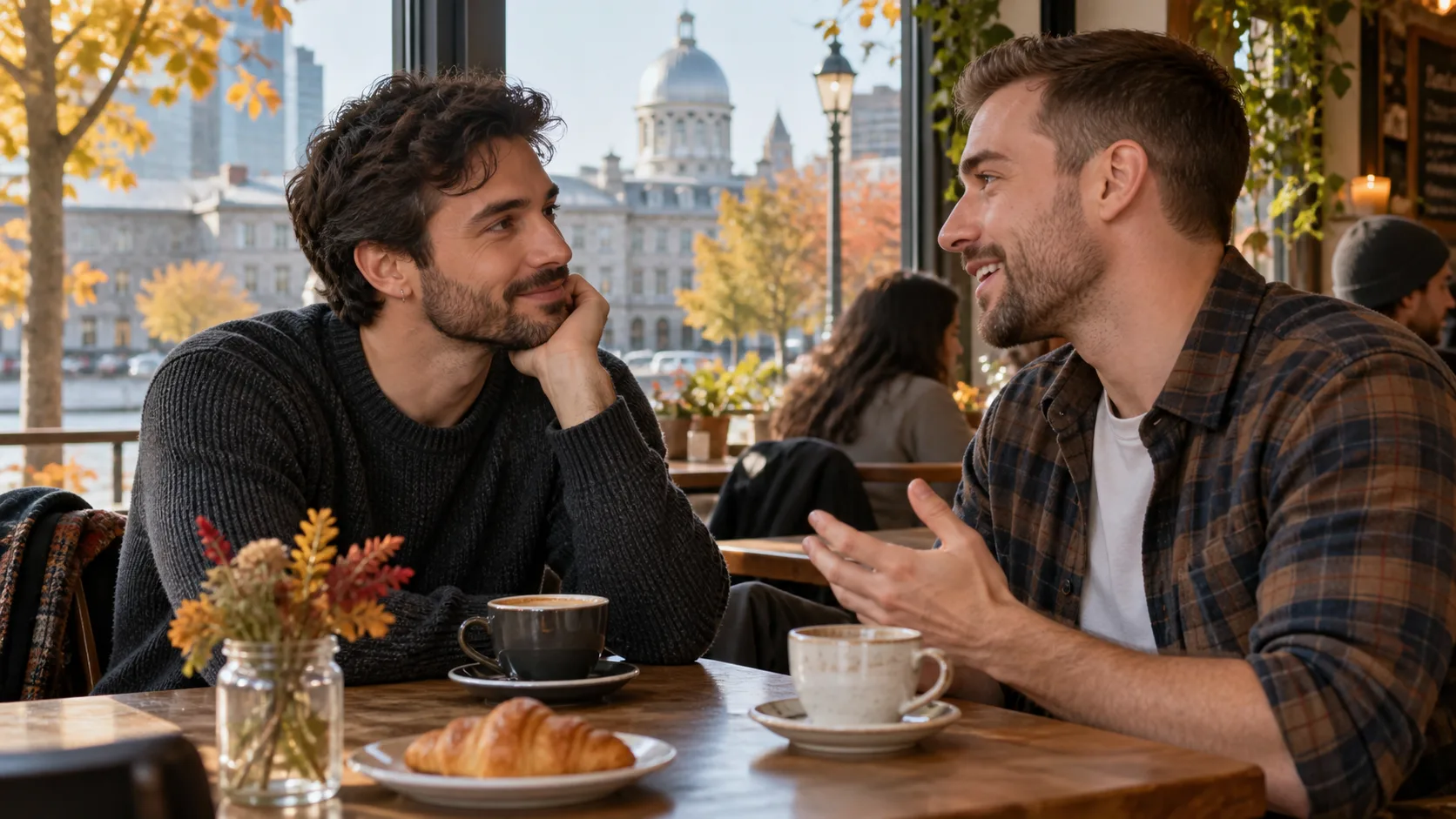 Chat gay Montréal : rencontrer des hommes sans pression